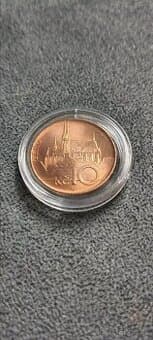 Vzácná 10 Kč 2005
