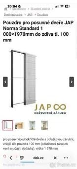 Stavební pouzdro JAP šířka 1000