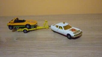 MATCHBOX SUPER KINGS K-62 CITROEN - TRAILER A NÁKLAD