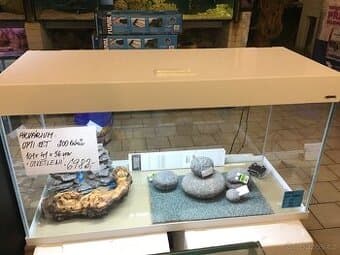 Nové akvárium Opti set 200litrů