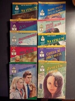 7x 10 svazků  čtení pro ženy z edice Na Výsluní
