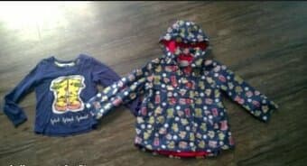 Bunda/kabátek + tričko NEXT vel. 110