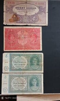 Prodám staré bankovky