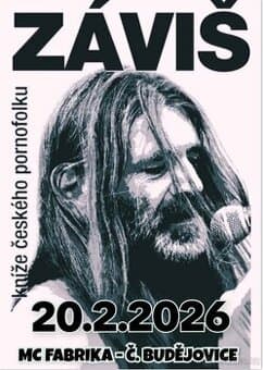 Vstupenky Záviš Mc Fabrika v Č. Budějovicích