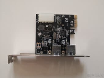 PCI-Express karta AXAGO PCEU-23R SUPERSPEED