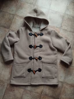 Béžový kabát vel.12 (UK) / 40 / L - Damart