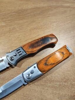 Sběratelské zavírací nože sada 2 ks