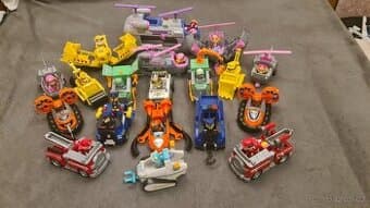 Tlapková patrola - Sada vozidet a letadel 19 ks