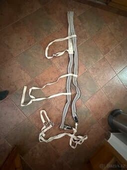 Postroj na koně na skijöring, brusle za koně