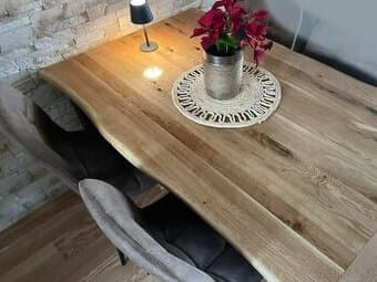 Dubový jídelní stůl 80x200cm