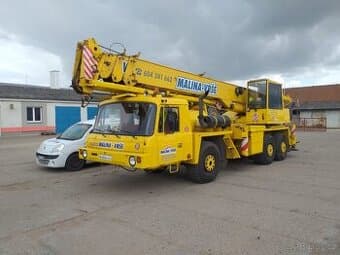 Autojeřáb AD 28 – 28t | pracovní stroj SS