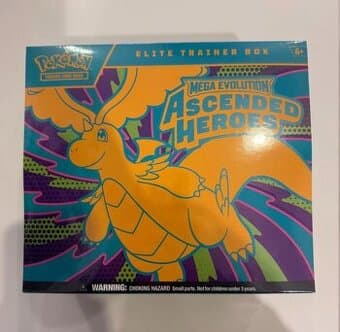 Pokemon Ascended Heroes ETB Sealed
