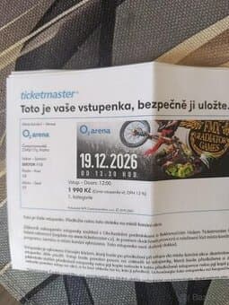 Dvě vstupenky na FMX Gladiator Games