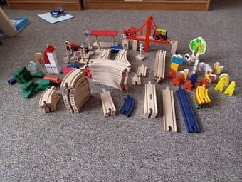 Dřevěné kolejnice