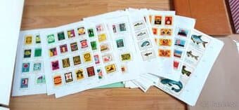 Prodám sbírku nálepky na sirky