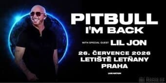 Pitbull koncert, Letňany, 26. 7. 2026, 4ks, Golden Circle