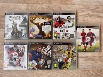 Hry na PS3 - komplet