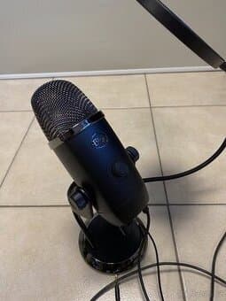Mikrofon Blue Yeti Blackout + pop filtr | TOP stav