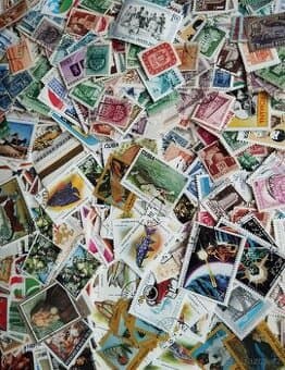 Poštovní známky přes 2500ks