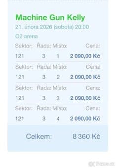 Machine Gun Kelly 4x 121/3/1-4 SEZENÍ