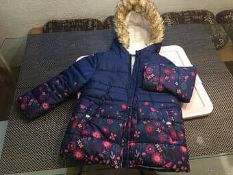 Dětská bunda zn. F&F, dívčí 4-5 let, vel. 110