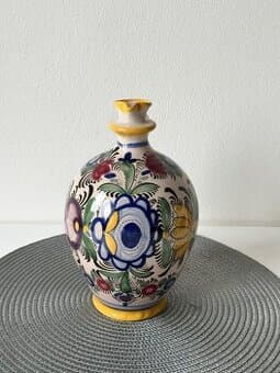 Keramický malovaný džbán - ruční práce