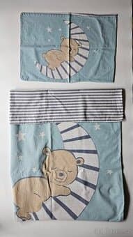 Dětské povlečení do postýlky - medvídek