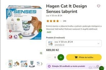 Interaktivní hračky pro kočky