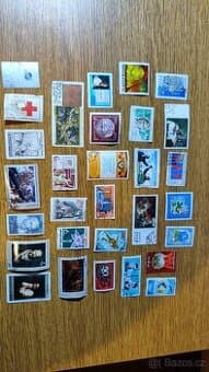 POTOVNÍ ZNÁMKY-STARA SBIRKA