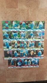 Kartičky Šmoulové, plastové, 3D efect