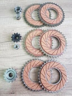 Jawa 50 pionýr 550, 555 spojka gumokorek