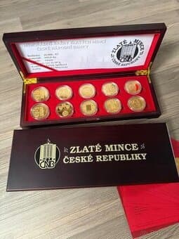Etue pro zlaté mince ČNB 1oz mimořádná ražba Hus Bula Václav