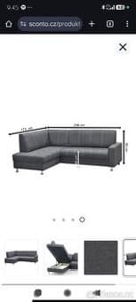 Rohová sedačka Flexi Large