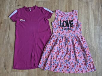 Dívčí šaty Coccodrillo - sada 2 ks vel. 152-158