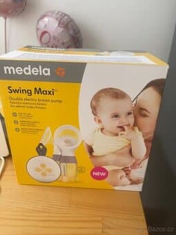 Nová odsávačka medela swing maxi new na obě prsa