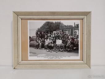 Obraz stará fotografia Chovatelia KMCH SZD Zempl. Šírava198