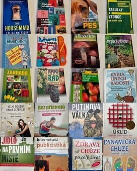 Prodám různé knihy, při odběru více ks sleva