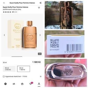 Gucci Guilty Pour Femme Intense 50 ml