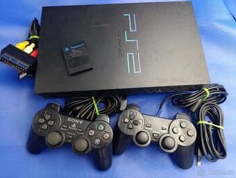 PS2 PlayStation 2 FAT + Hry (čtěte popis)