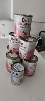 Konzervy pro psy Brit