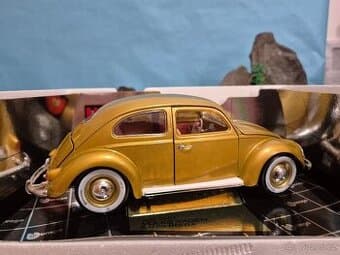Prodám model 1:18 Volkswagen beetle 1955