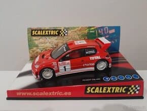 model na autodráhu PEUGEOT 206 WRC/SCALEXTRIC-SCX