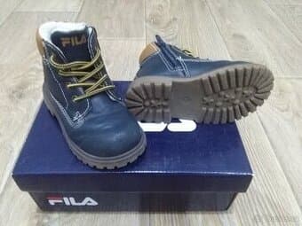 Dětské zimní boty, velikost č. 23 a č. 24