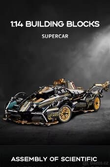 Stavebnice závodní auto Supercar