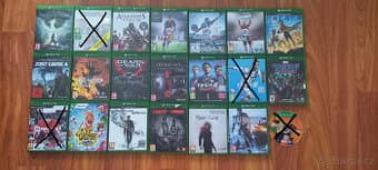 Prodám hry na XBOX ONE