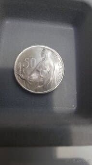 Československo 50 Kč 1947 – Slovenské národní povstání – stř