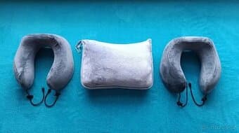 Cestovní polštáře – 3 kusy, nové