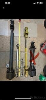 Prodám kardany a třetí body