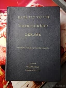 Stará lékařská kniha z roku 1955