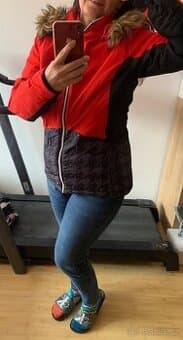 Zimní lyžařská bunda Kilpi s kožešinou vel. 40-42